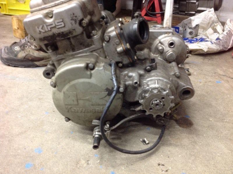 Old KX125 motor for sale