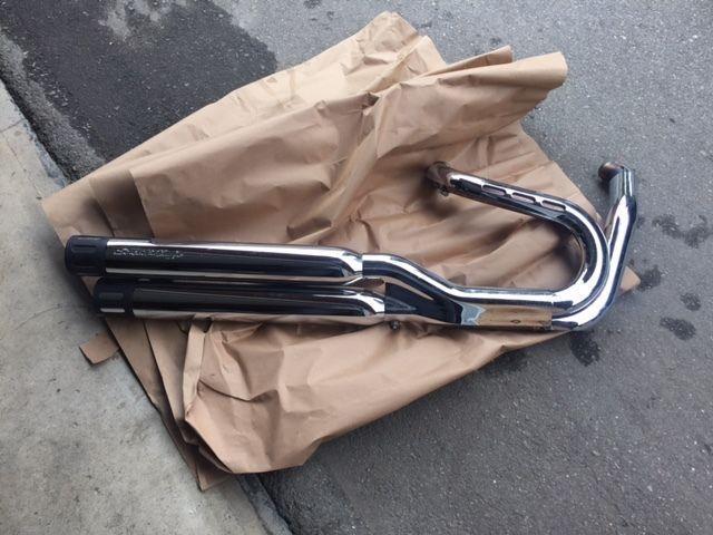 Stock Pipes c/w Screaming Eagle Slip Ons