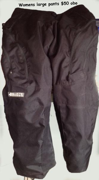 Protective clothing for motorcycle/scooters