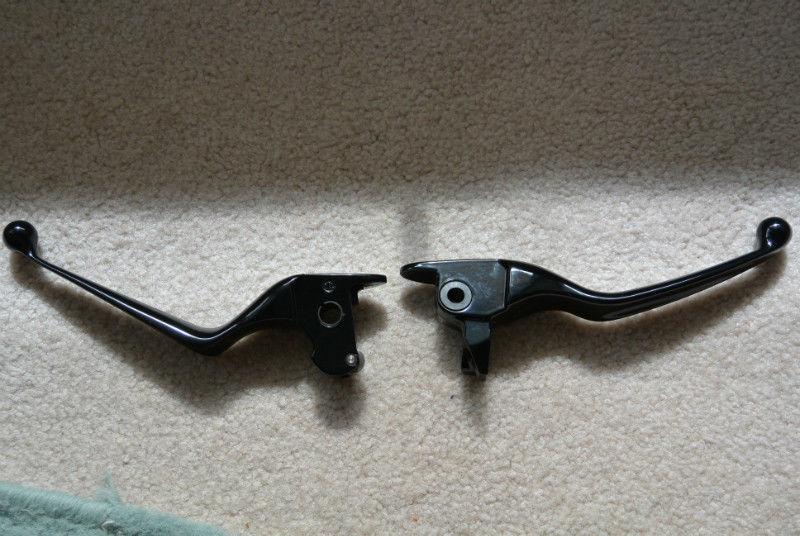 Harley Davidson Touring Black Levers (Brake & Clutch) for 14/15