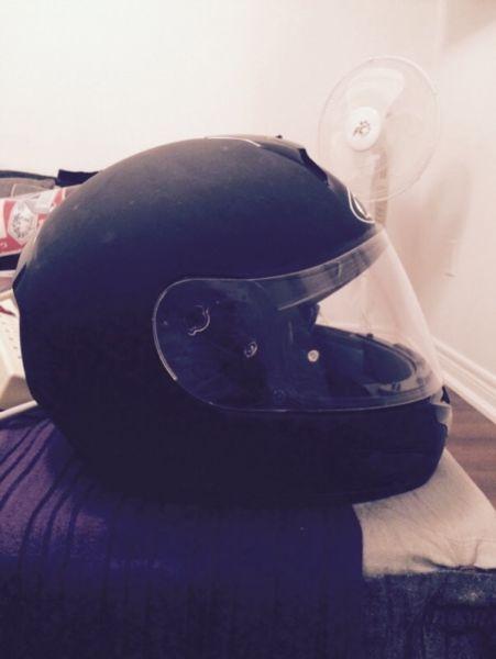 Wanted: Motorcycle helmet with gloves size small