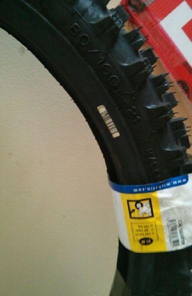 New front motocross tire