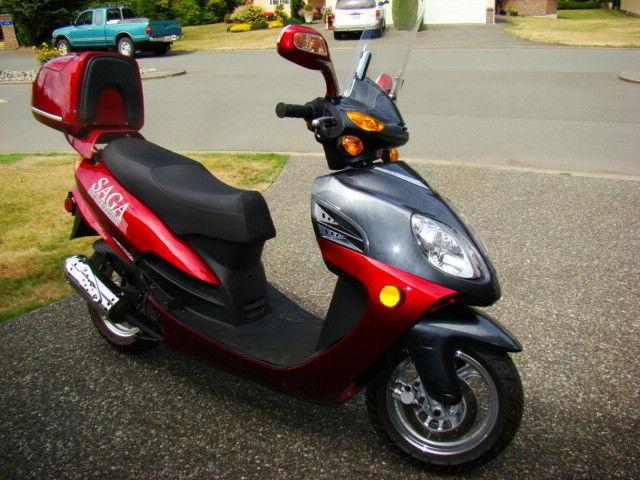 2013 New Saga Deluxe 50 CC Scooter