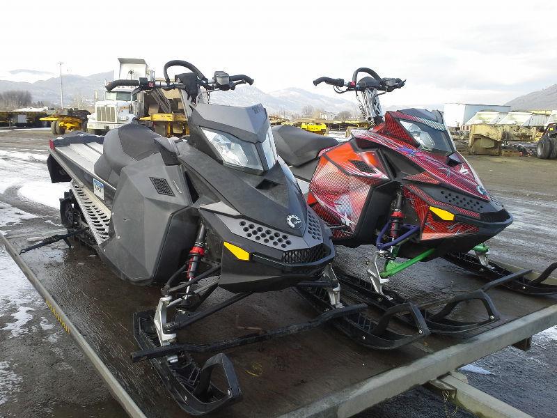 Two Ski-Doo Summits/Karavan Tilt Deck Package