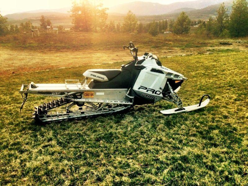 2013 polaris RMK pro 800 155