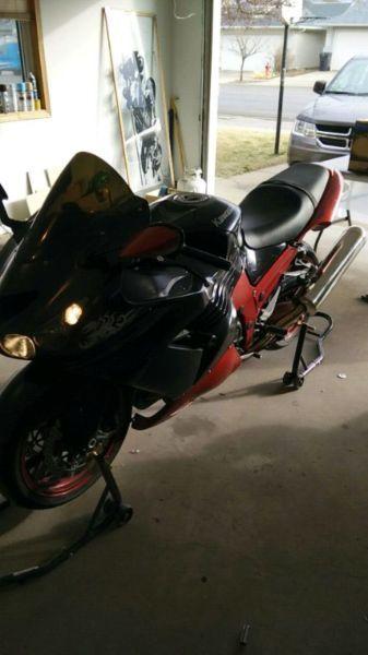 2008zx14 black and red
