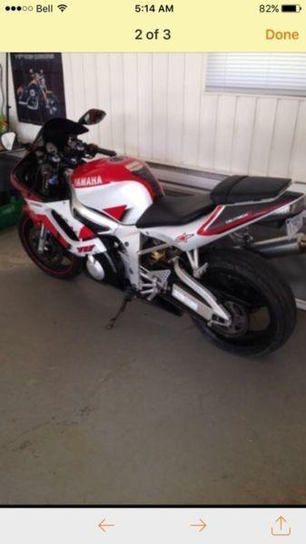 1999 Yamaha YZF R6 in very good condition