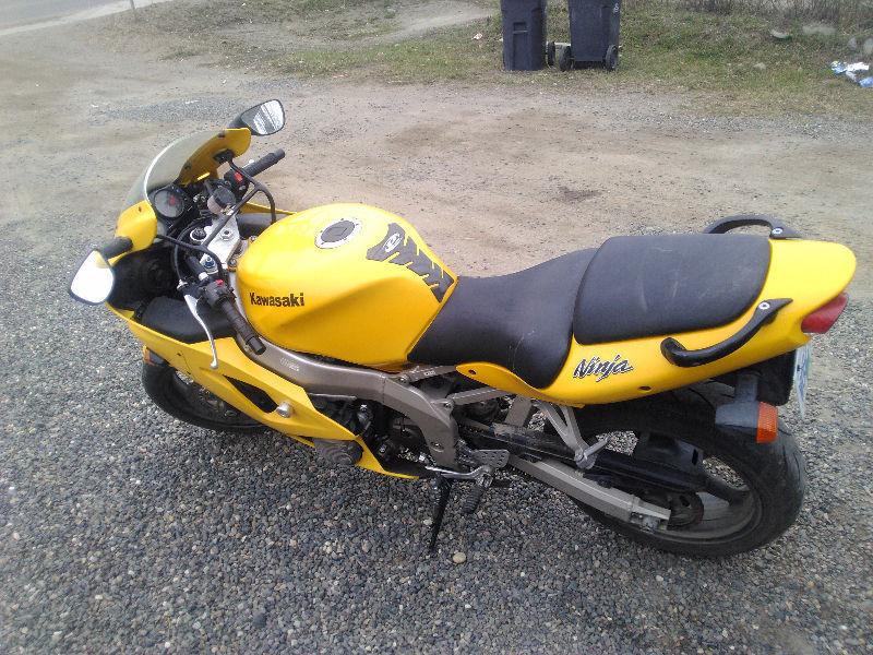 2002 zx6 for sale with gear