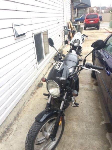 Two 2008 Harley Buell Blasts