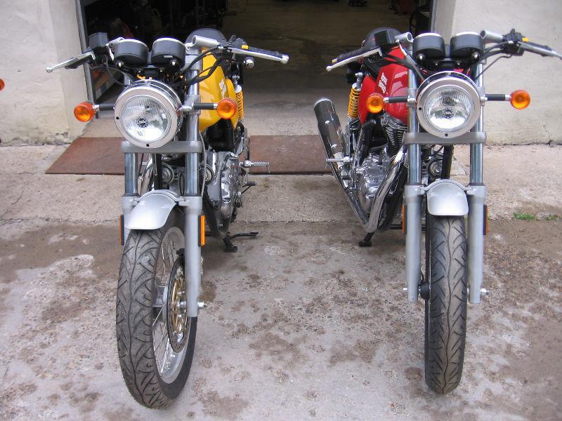 Royal Enfield Continental GTs-Sidecar Trikes Scooters