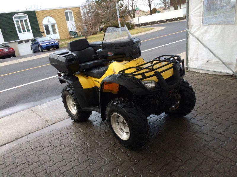 HONDA 2006 TRX 350 4X4 TOUTE ÉQUIPE PROPRE MAGS ITP CHROME