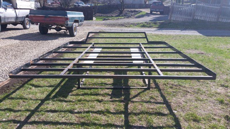 Steel sled/quad deck