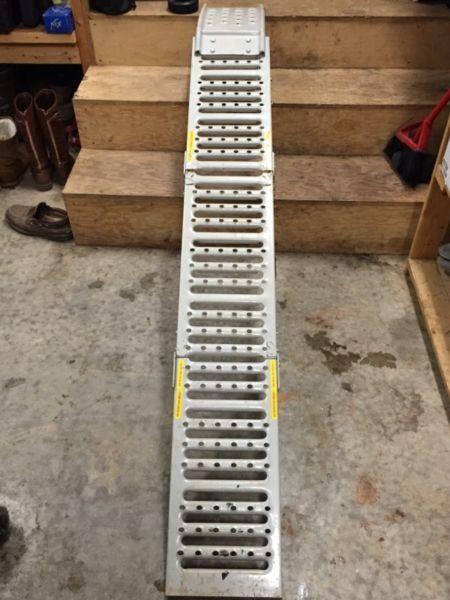 Steel loading ramps