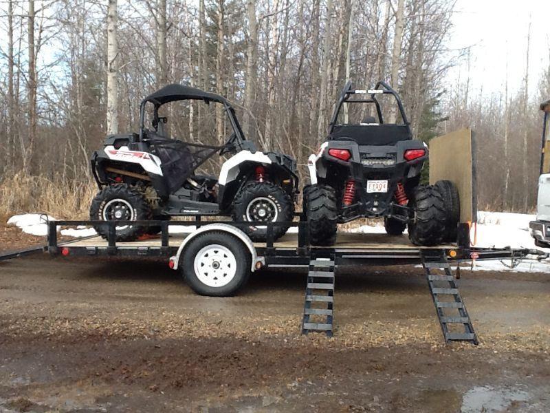 ATVs, Side by Sides - For Rent