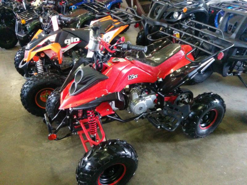 Kids ATV 125cc fully Auto + Reverse with a Remote on Super SALE!