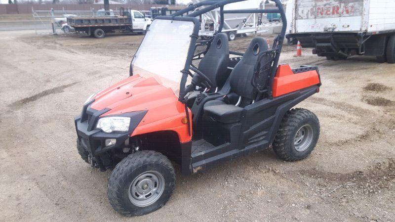 Side by side Raptor 800cc ATV needs engine only 450 kilometers