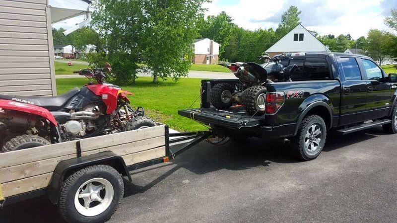 2012 YFZ 450 & 2006 Polaris Predator