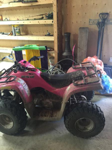 Kids 90cc quads for sale in Kelowna $3000 for both