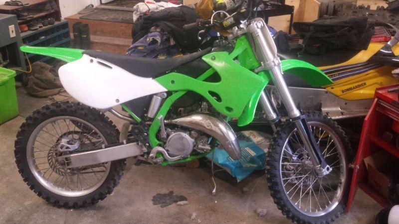 2001 kx 125