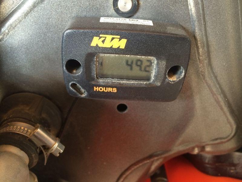 2013 KTM 450 SXF MINT 49hrs original owner