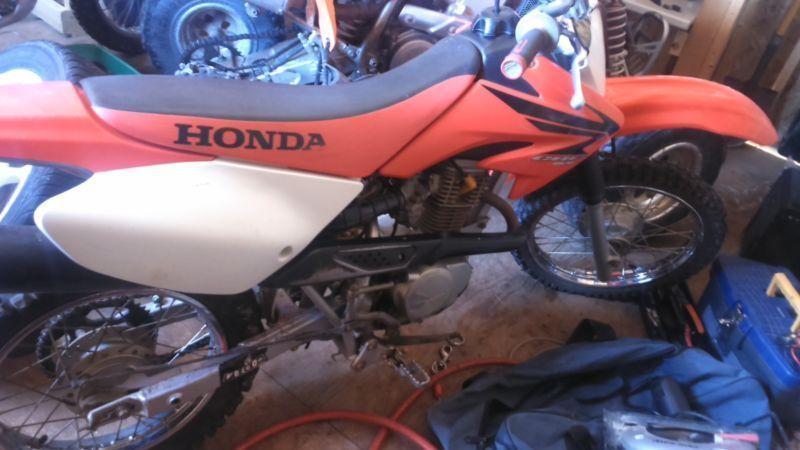 Selling 2007 Honda crf 80