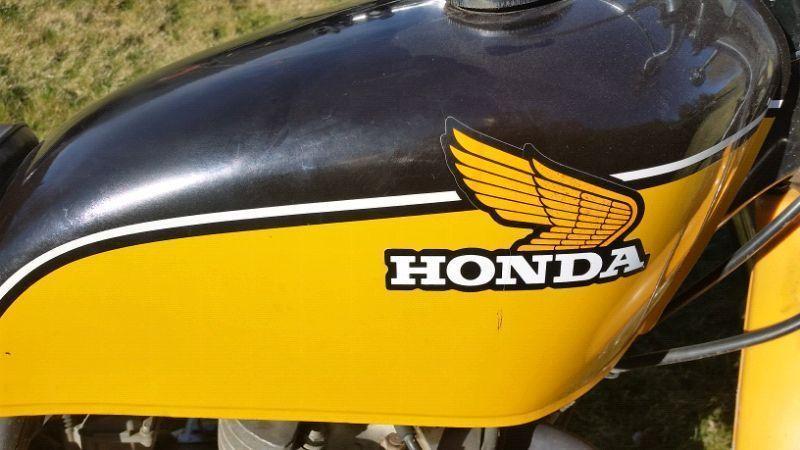 1977 Honda XL250 dual sport