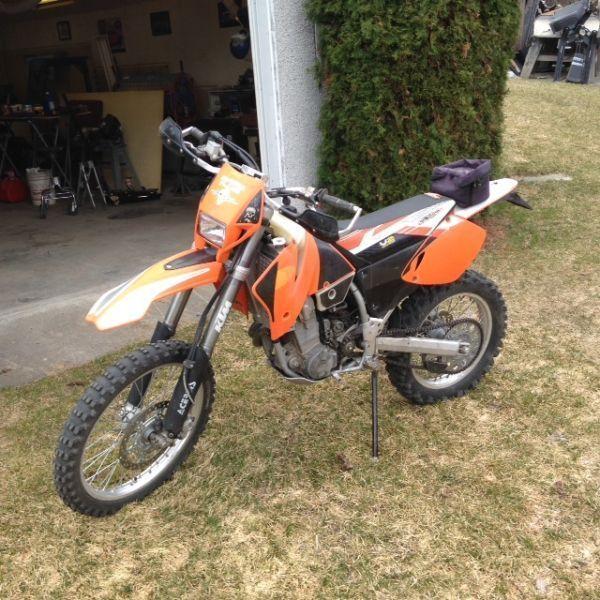 KTM, EXC 450 with big bore kit
