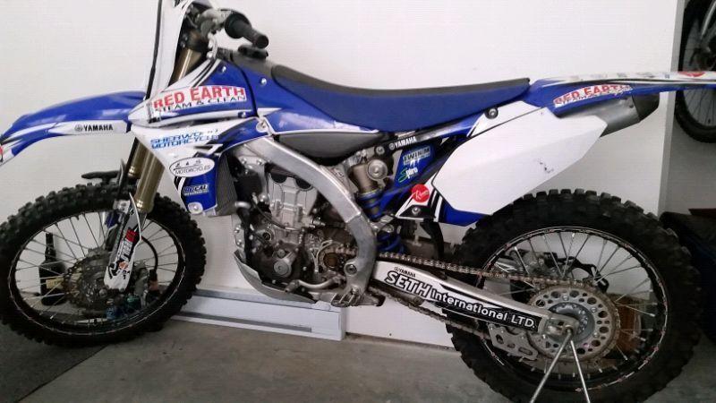 2012 YAMAHA YZF 450!!