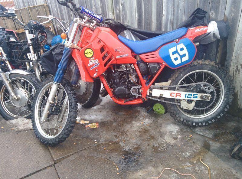 SUPERB AND POPULAR MOTO-X BIKE FROM THE 80'S, 85'Honda CR 125cc