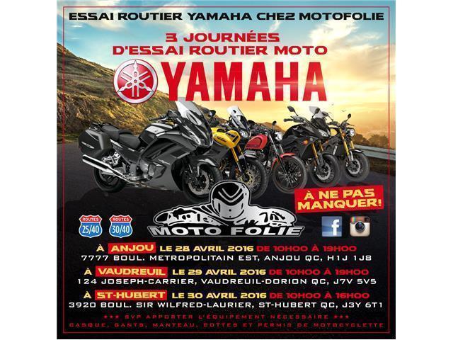 ESSAI ROUTIER YAMAHA