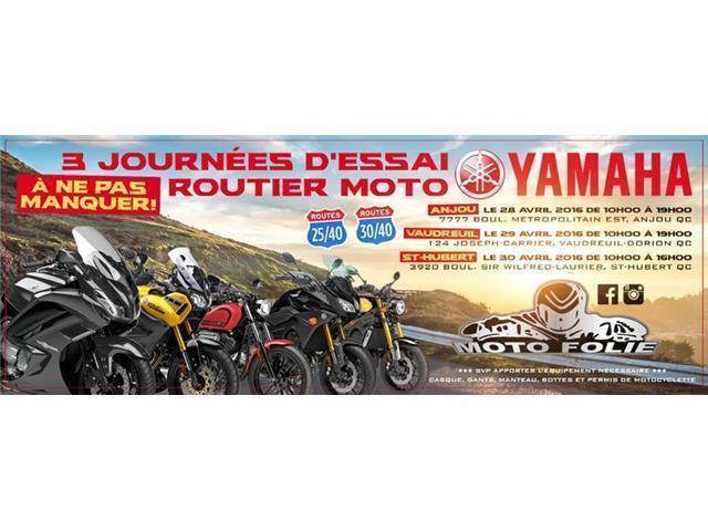 ESSAI ROUTIER YAMAHA