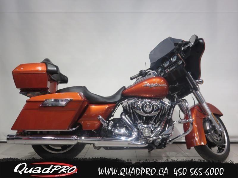 2011 Harley-Davidson FLHX SUNSET ORANGE !!! 80,51$/SEMAINE