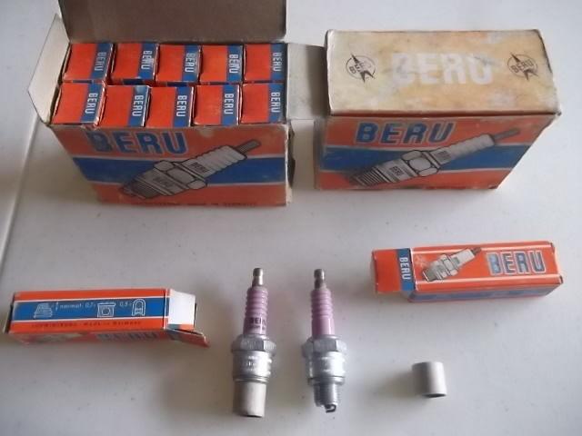 Rare Vintage BERU Sparkplugs 260 14 for BMW - New Old Stock
