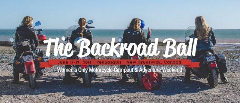 Atlantic Canada's first all-female motorcycle campout weekend