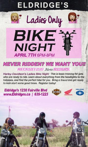 LADIES BIKE NIGHT