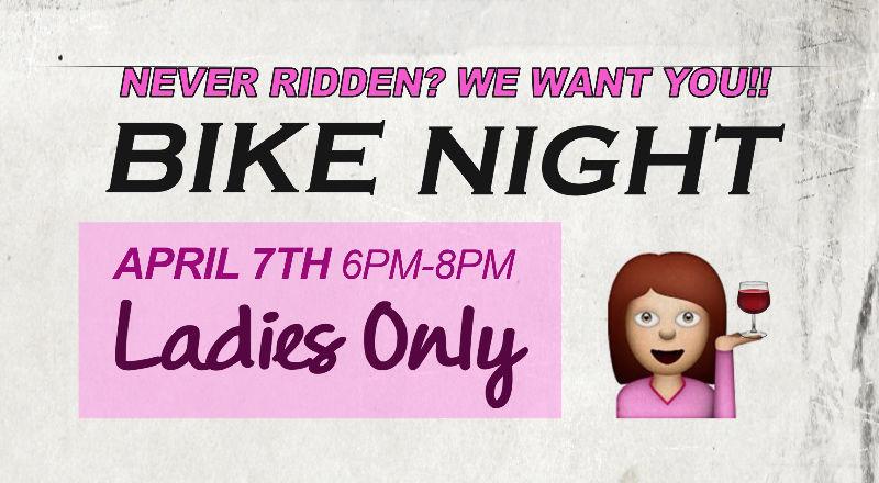 LADIES BIKE NIGHT