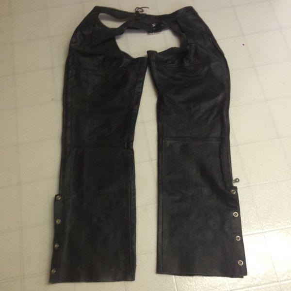 ROADKROME LEATHER CHAPS XL