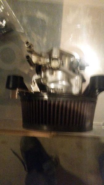 S&S super e carb with stealth intake and tear drop intake