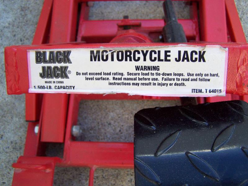 Black Jack Motorcycle Jack