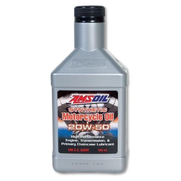 5 Quarts of Amsoil Motorcycle Oil