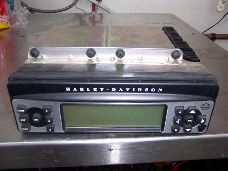 Like new factory Harley Davidson radio-stereo