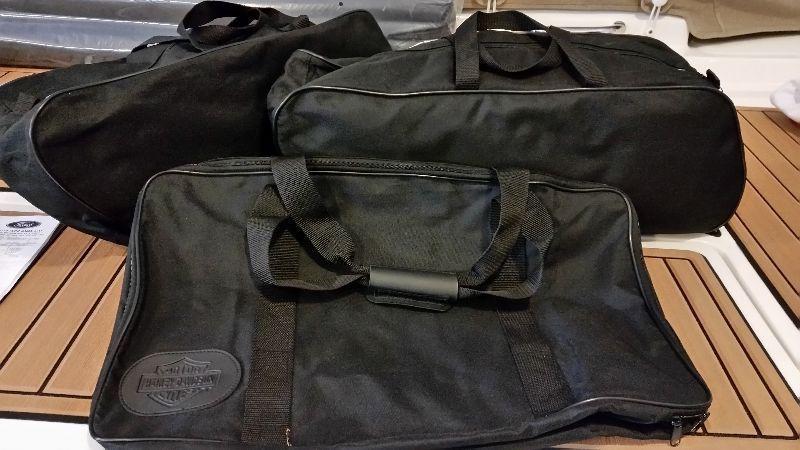 Set of 3 Harley Davidson Luggage bags for touring bike