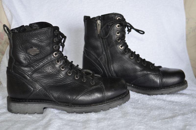 Harley Davidson Leather Boots