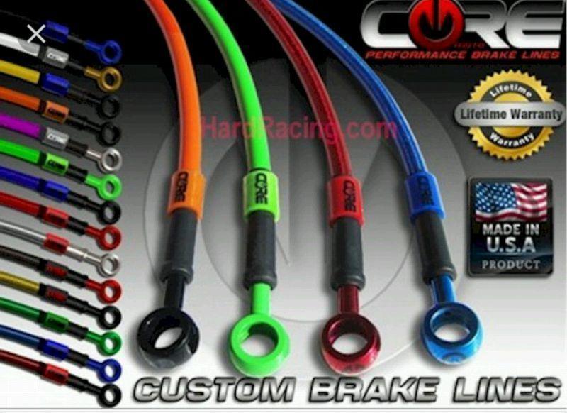 Stainless GSXR 1000 brake lines
