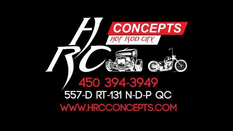 H.R.C concept, Fairing moto, Kit bagger, peinture