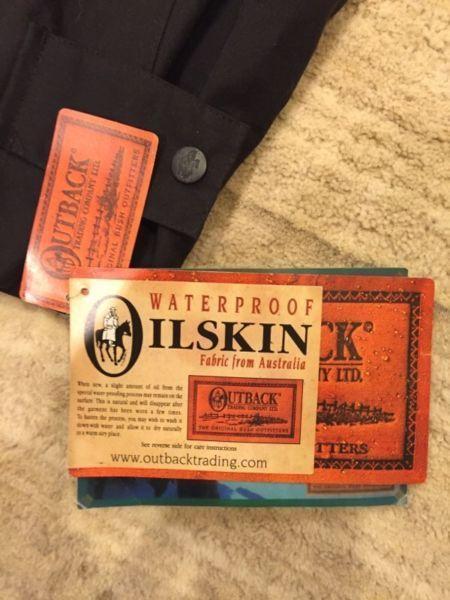 Australian Outback Oilskin Duster Cowboy