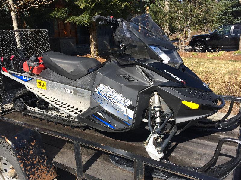 2011 Skidoo Summit Rotax 800R 146
