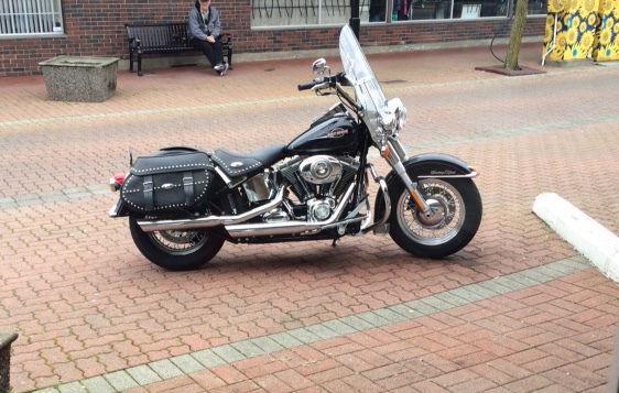 2008 Heritage Softail, as new