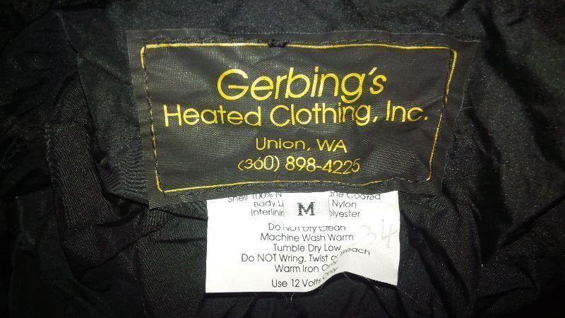GERBING MOTO HEATED (ELECTRIC) JACKET LINER MANTEAU SIZE M