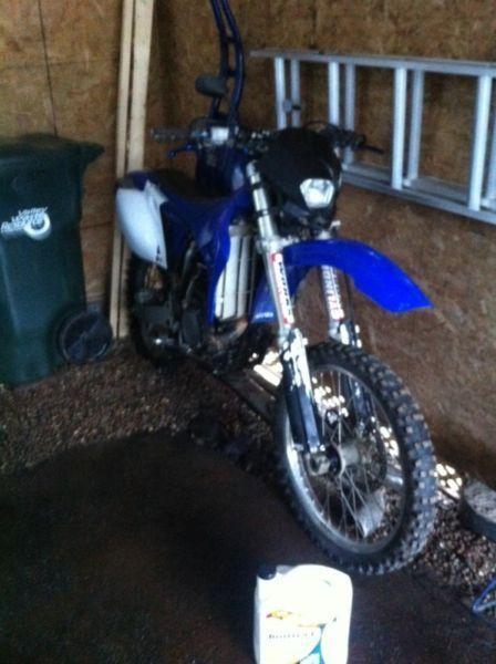 2003 wr450 **papers**